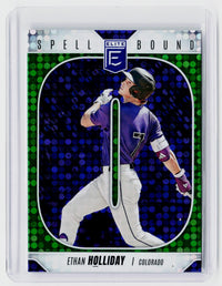 2026 Panini Donruss Elite Spell Bound #34 Ethan Holliday Colorado Rockies Rookie - front
