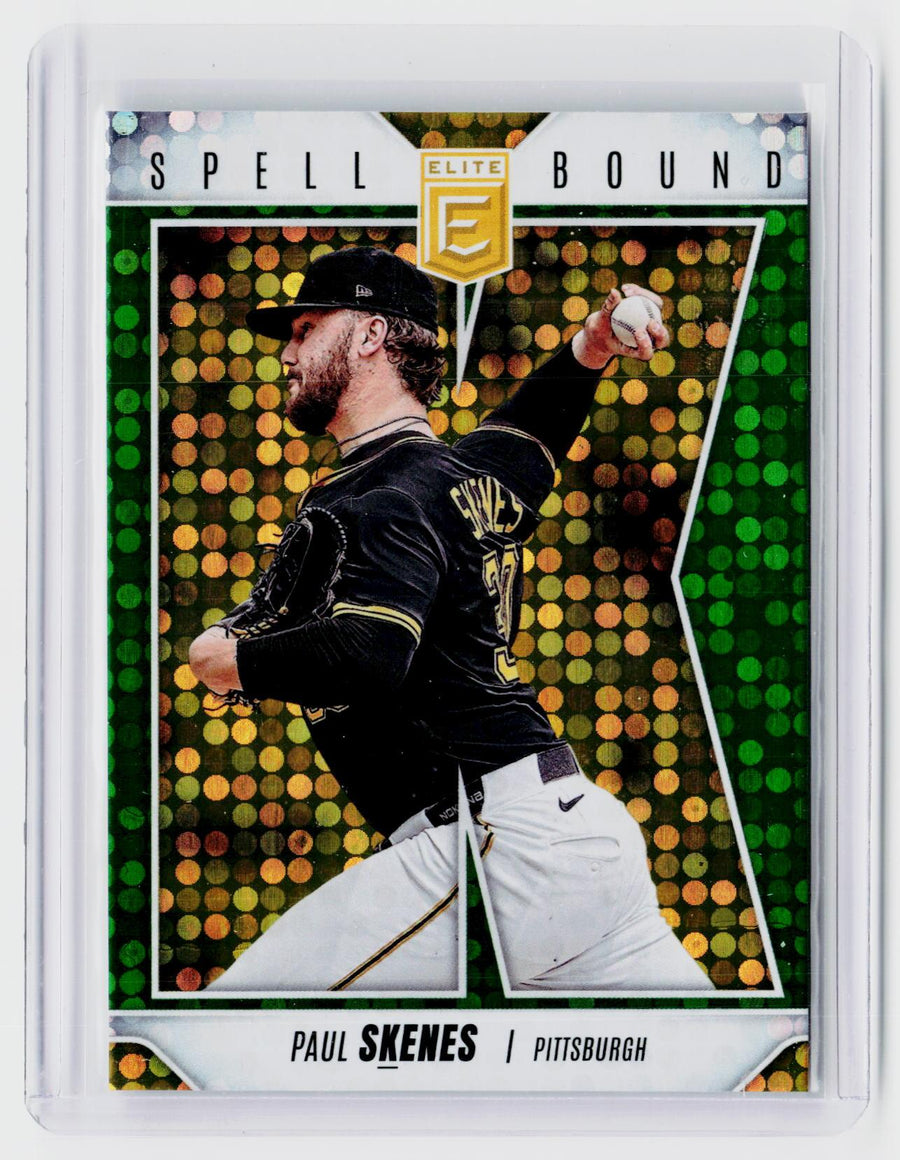 2026 Panini Donruss Elite Spellbound Paul Skenes #9 - front