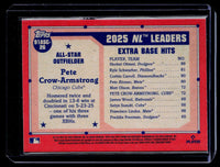 2025 Topps Chrome All-Star Pete Crow-Armstrong 91ASC-26 Chicago Cubs - back