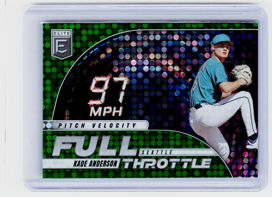 2026 Panini Donruss Elite Full Throttle Kade Anderson #14 Seattle - front