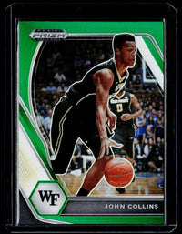 2021 Panini Prizm Draft Picks John Collins #94 Wake Forest - front