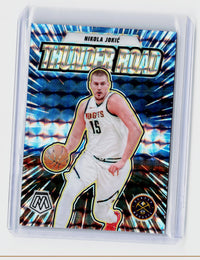 2024-25 Panini Mosaic Thunder Road Nikola Jokic #13 Denver Nuggets - front