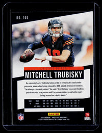 2019 Panini Prestige Extra Points Mitchell Trubisky #100 Chicago Bears - back