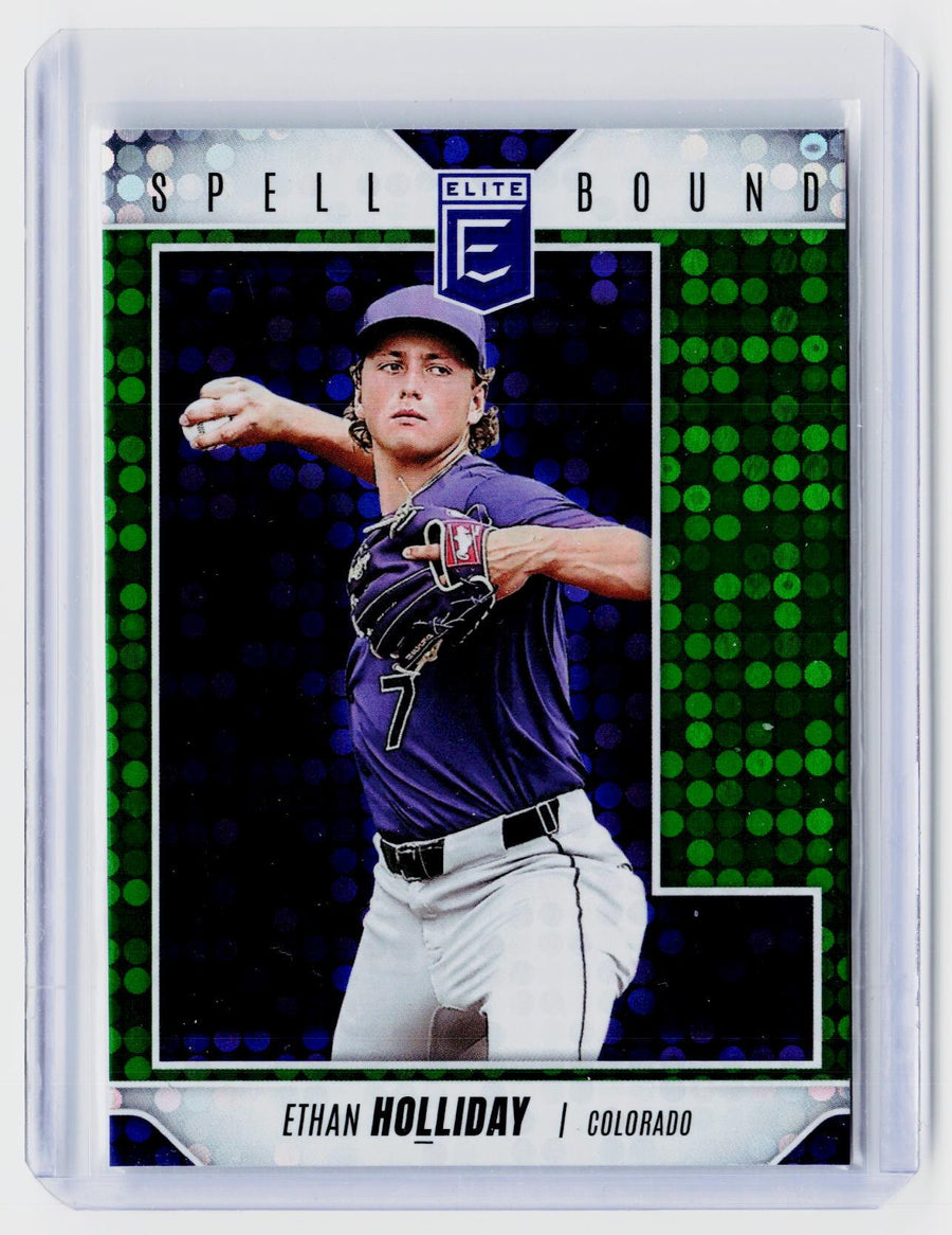 2026 Panini Donruss Elite Spellbound #35 Ethan Holliday Colorado Rockies - front