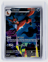 2026 Pokémon Perfect Black Thievul Illustration Rare 092/084 - front