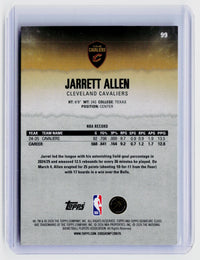 2025-26 Topps Signature Class Rookie Pilot Jarrett Allen #99 /225 - back