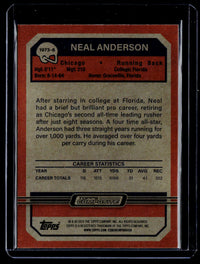 2024 Topps Composite Football All Pros Neal Anderson #58 Chicago Bears - back