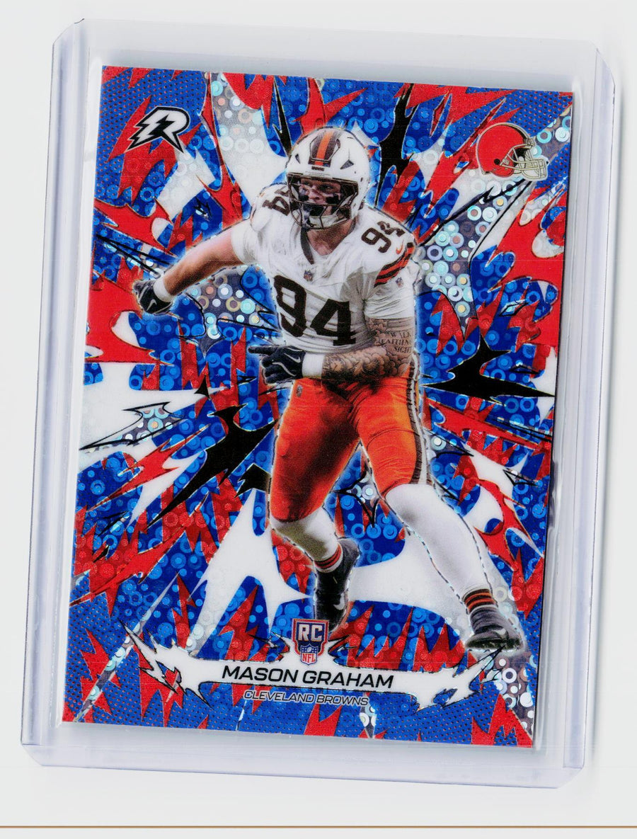 2025 Topps R Football Mason Graham Cleveland Browns Rookie Card #124 - front