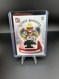 2025 Panini Donruss Rookie Sweater Savion Williams RC #SWE-SWS - front