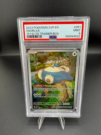 2023 Pokémon 151 Elite Trainer Box Promo Snorlax SVP EN 051 PSA 9 - front