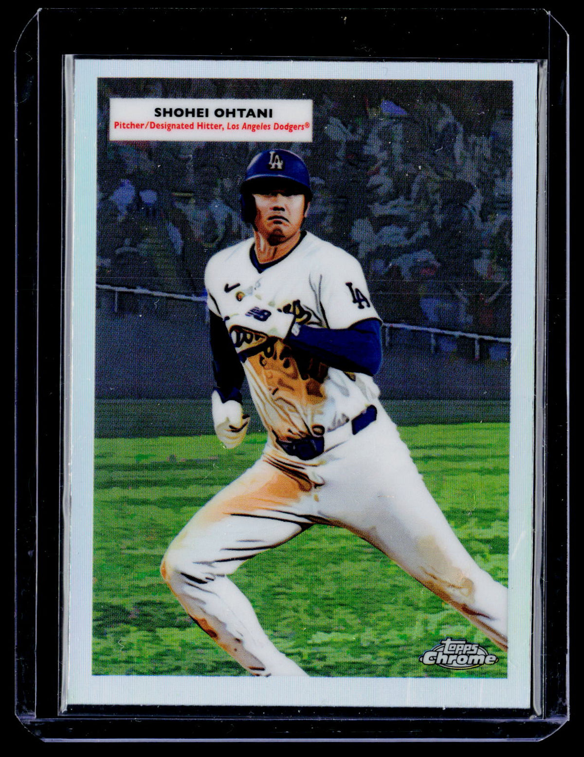2025 Topps Chrome Shohei Ohtani Sandy Koufax 55DH-1 Dodgers - front