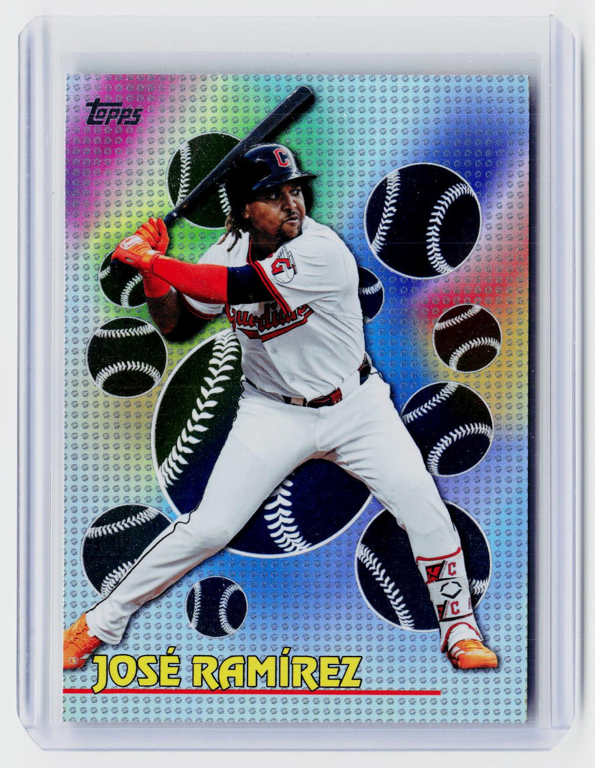 2026 Topps Titans of the Game José Ramírez TOG-26 Cleveland Guardians - front