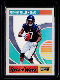 2018 Panini Playoff Rookie Wave Anthony Miller #15 Bears Rookie Card - front