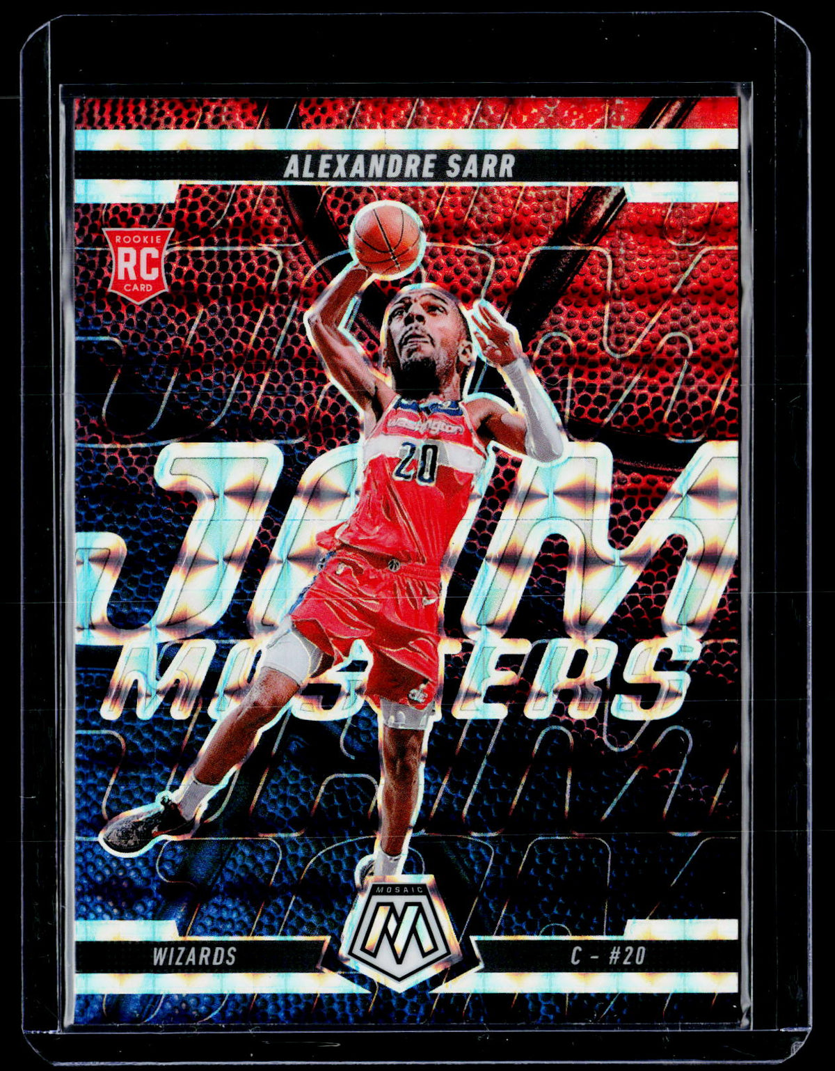 2024-25 Panini Mosaic Jam Masters Alexandre Sarr Rookie #20 - front