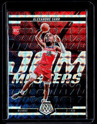2024-25 Panini Mosaic Jam Masters Alexandre Sarr Rookie #20 - front