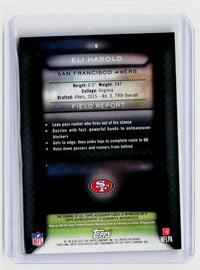 2015 Topps Field Access #9 Eli Harold Rookie Autograph - back
