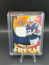 2025 Panini Donruss Football First Year Rush Tyler Warren Rookie Memorabilia #FYFBH-TWN - front