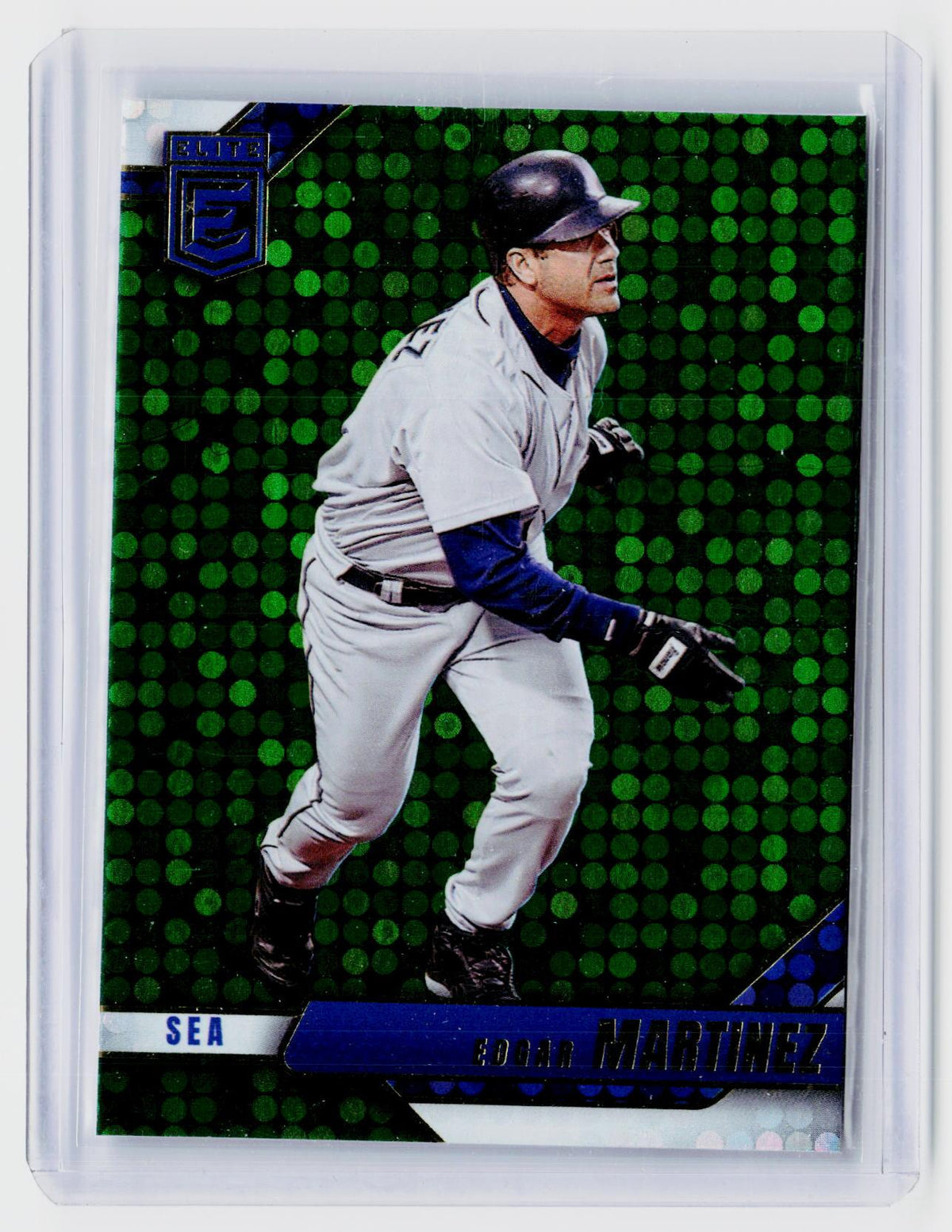 2026 Panini Donruss Elite Baseball Edgar Martinez #34 Green Seattle Mariners - front