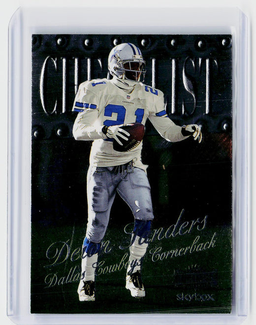 1999 SkyBox Premium Deion Sanders #249 Dallas Cowboys - front