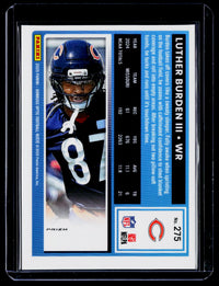 2025 Panini Donruss Optic Rated Rookie Luther Burden III #275 Missouri - back
