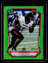 2026 Topps Bowman Chrome Jayden Scott Green Refractor #BCP-103 /399 - front