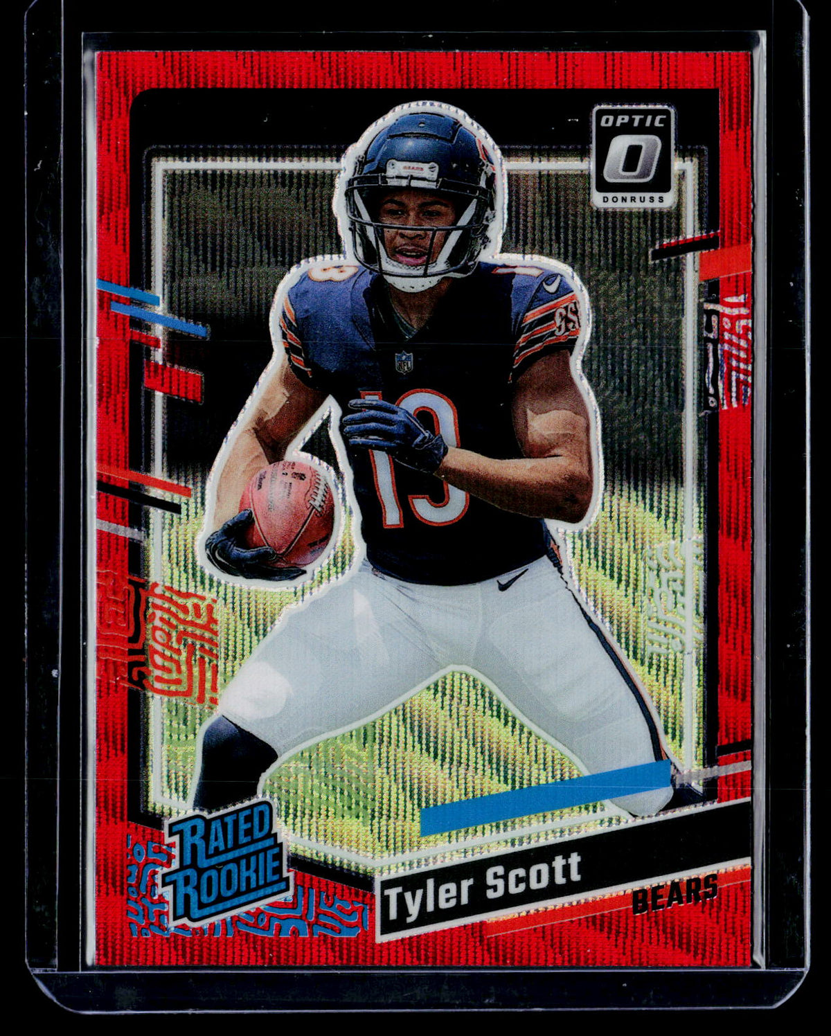 2023 Panini Donruss Optic Rated Rookie Tyler Scott #315 Chicago Bears - front