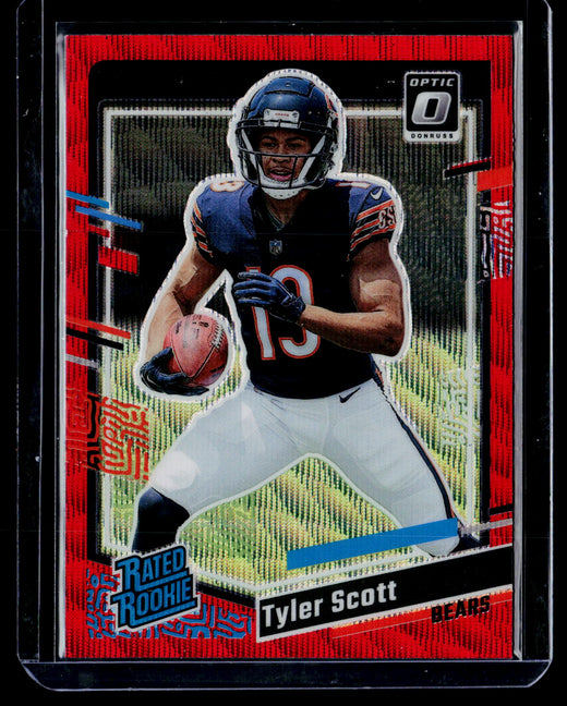 2023 Panini Donruss Optic Rated Rookie Tyler Scott #315 Chicago Bears - front