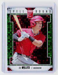 2026 Panini Donruss Elite Spell Bound Eli Willits #20 Washington Nationals - front