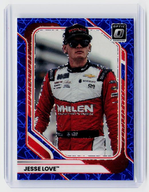 2026 Panini Donruss Racing Optic Jesse Love #8 - front