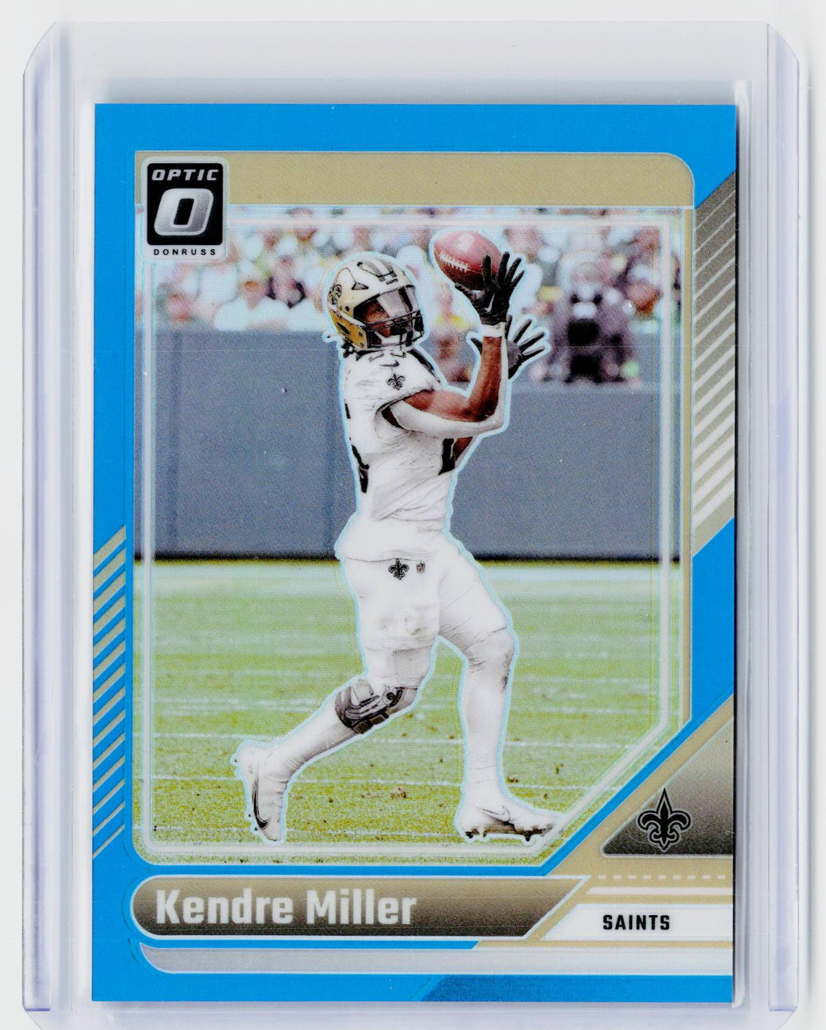 2024 Donruss Optic Football Kendre Miller Blue Rookie #143 /299 - front