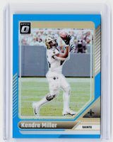 2024 Donruss Optic Football Kendre Miller Blue Rookie #143 /299 - front