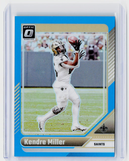 2024 Donruss Optic Football Kendre Miller Blue Rookie #143 /299 - front