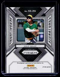2024 Panini Prizm Sensational Signatures Zack Gelof Mojo Auto /25 #SS-ZG - back