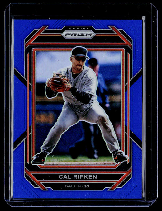 2023 Panini Prizm Baseball Cal Ripken #179 Blue Prizm /149 - front