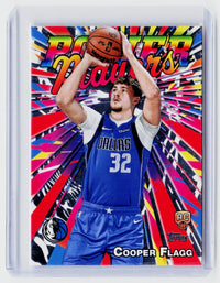 2025-26 Topps Basketball Power Players PP-16 Cooper Flagg RC Dallas Mavericks - front