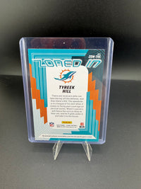 2025 Panini Score Football Tyreek Hill Miami Dolphins Memorabilia Card - back