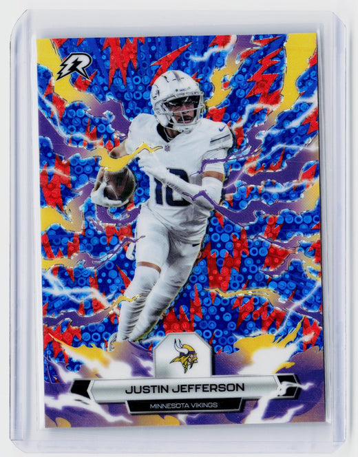 2025 Topps Ripped Football #65 Justin Jefferson Minnesota Vikings - front