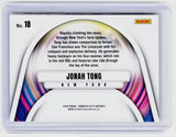 2026 Panini Donruss Elite Full Throttle Green Rookie Jonah Tong #18 - back