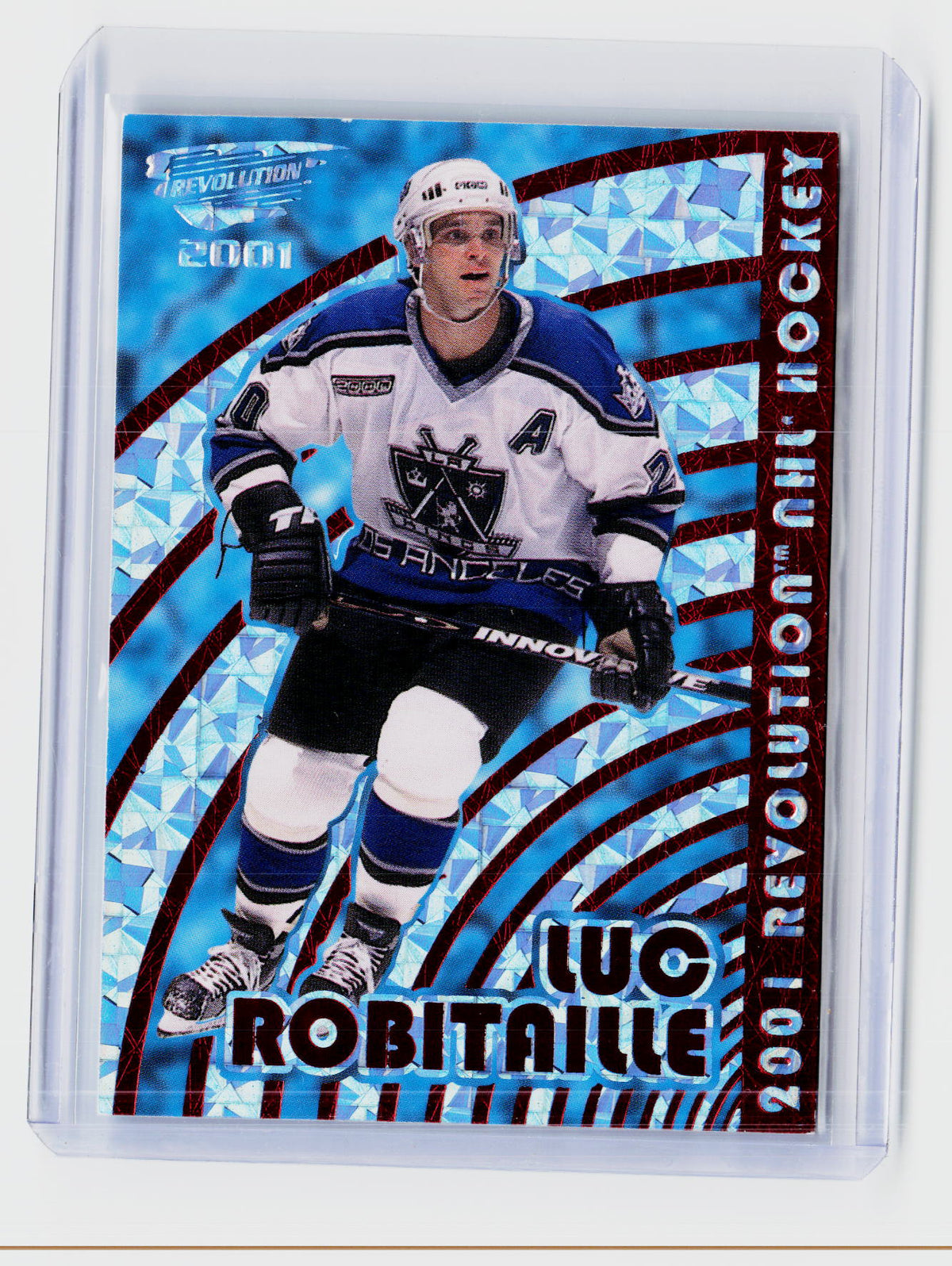 2000-01 Pacific Revolution Red #69 Luc Robitaille /99 - front