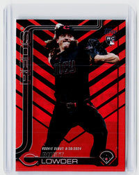 2025 Topps Update Series Rhett Lowder RC #US318 Cincinnati Reds - front