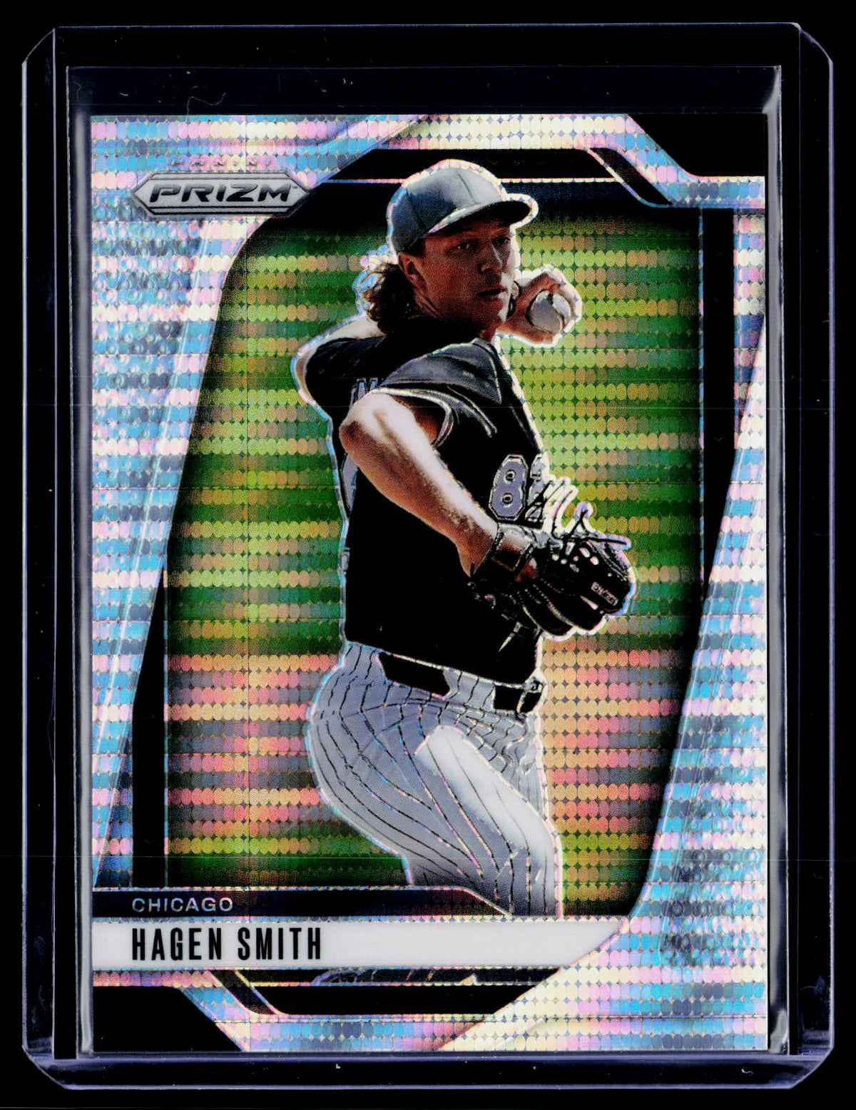 2025 Panini Prizm Baseball Hagen Smith #14 Pulsar /499 - front