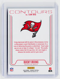 2024 Panini Phoenix Contours Bucky Irving Rookie Card CON-BIG Tampa Bay Buccaneers - back