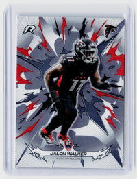 2025 Topps Football Jalon Walker Rookie Card #104 Atlanta Falcons - front