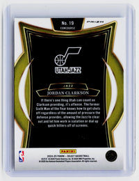 2024-25 Panini Select Basketball Jordan Clarkson Concourse #19 Utah Jazz - back