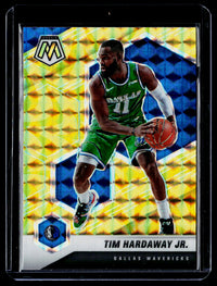 2020-21 Panini Mosaic Gold Wave Mosaic #130 Tim Hardaway Jr. - front