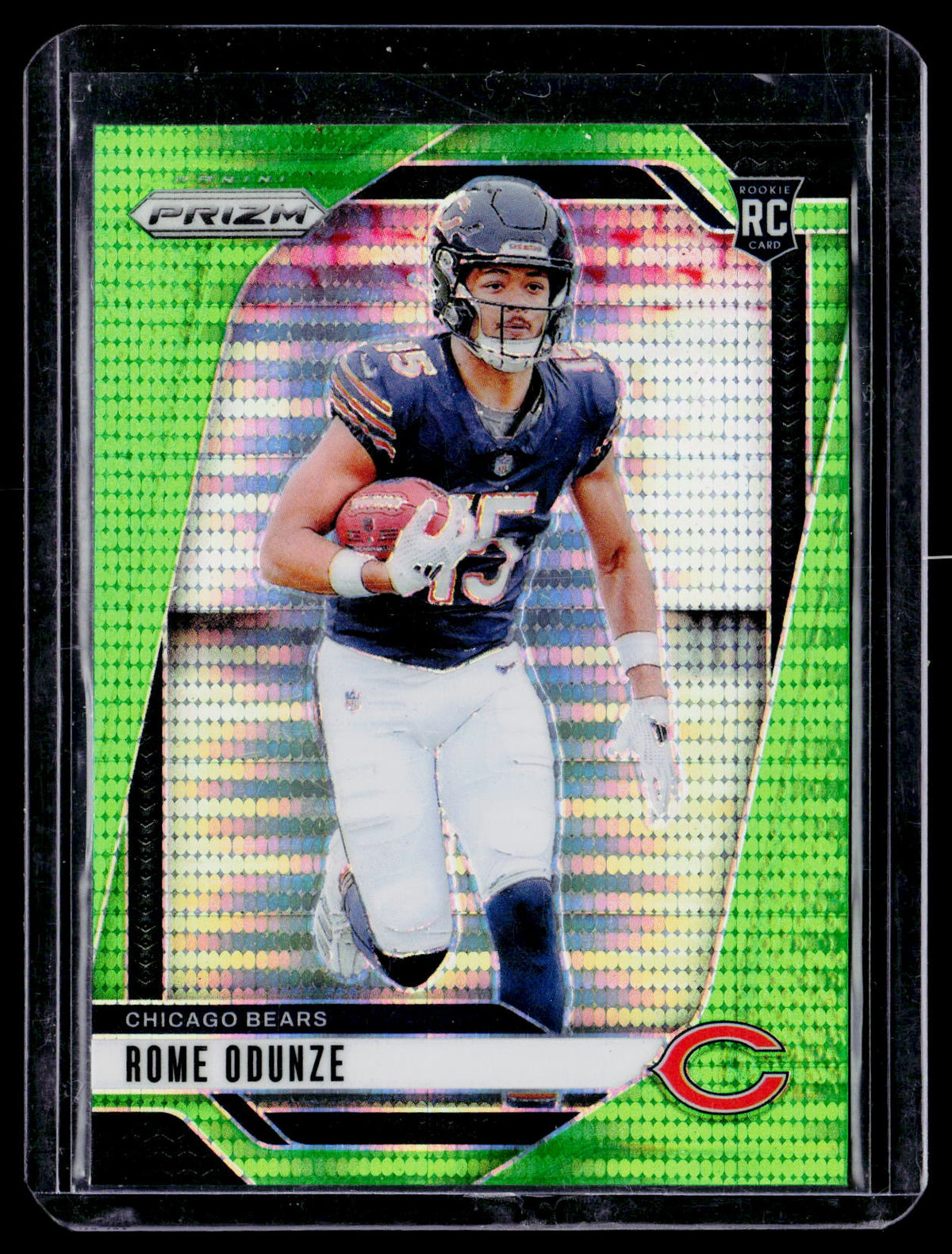 2024 Panini Prizm Football Rome Odunze Rookie Card #385 Chicago Bears - front