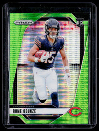 2024 Panini Prizm Football Rome Odunze Rookie Card #385 Chicago Bears - front