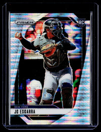 2025 Panini Prizm Baseball JC Escarra #117 Pulsar Prizms Rookie /499 - front