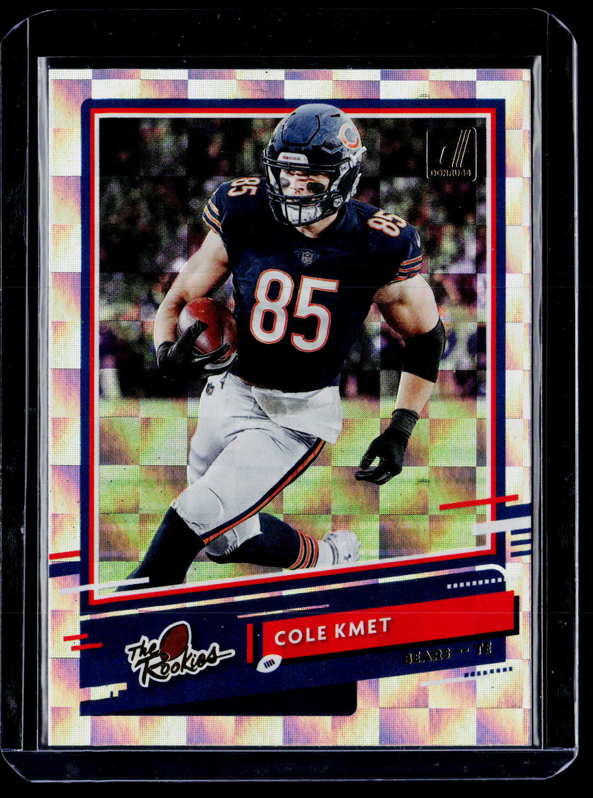 2020 Panini Donruss The Rookies Cole Kmet TR-CK Chicago Bears Rookie Card - front