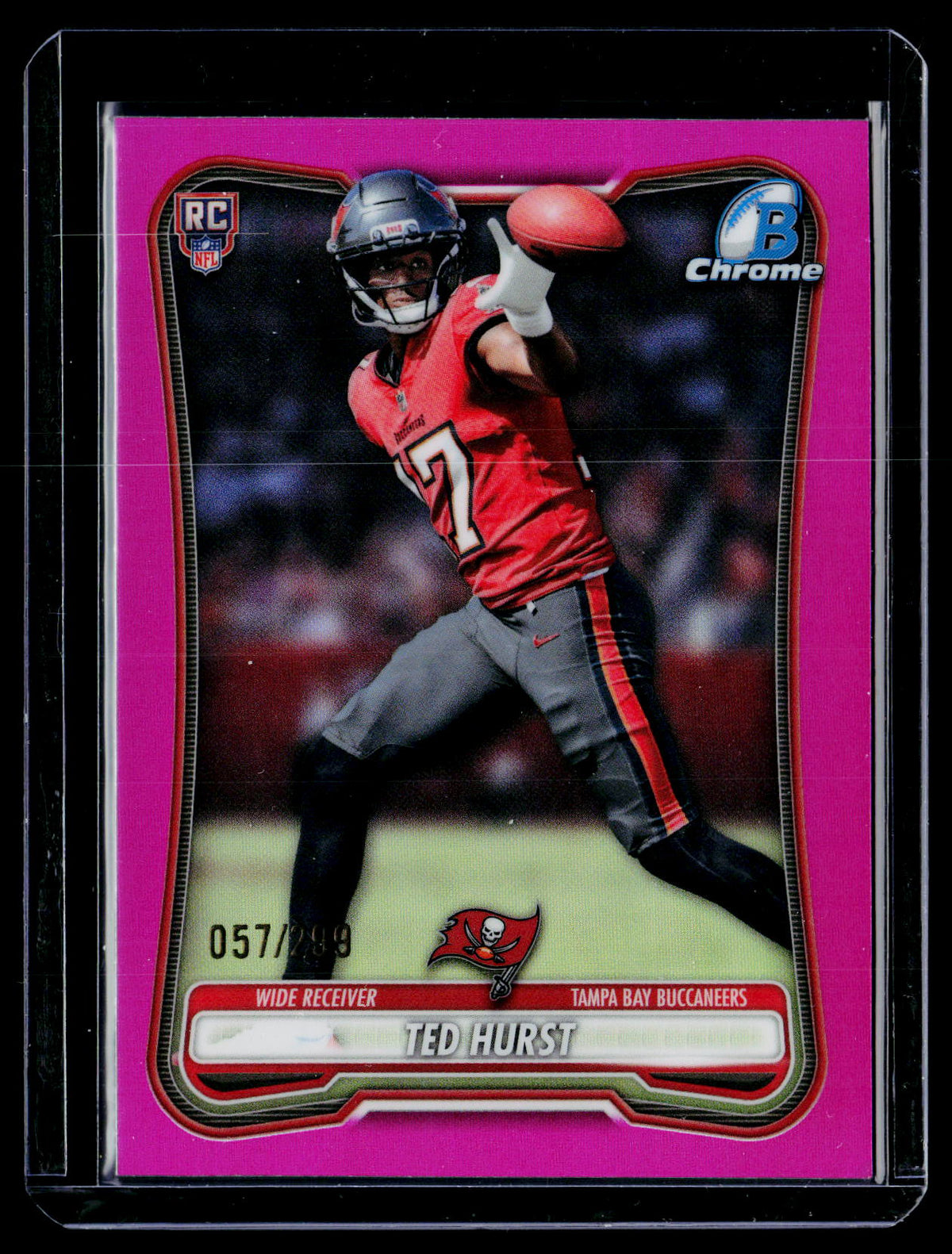 2026 Topps Bowman Chrome Ted Hurst Rookie /299 - front